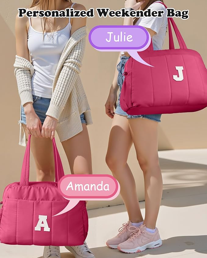 Dance Bag, Kid Weekender Bags，Girl Overnight Bag with Wet Pocket，Gifts for Teen Girls-Lightweight Travel Tote Personalized Cheer Bags with Makeup Pouch