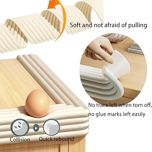 Bunk Bed Ladder Pads,Traction Treads for Stair Steps,Soft Extra-Wide Edge Protector,Self-Adhesive Bunk Bed Ladder Cover Foam Padding,Furniture 16.5 Ft Light Green