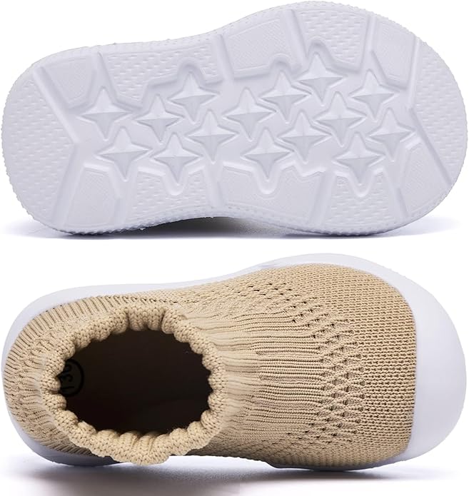 MORENDL Toddler Sock Shoes Baby Walking Shoes Infant Slippers Boys & Girls Non-Slip Sneakers