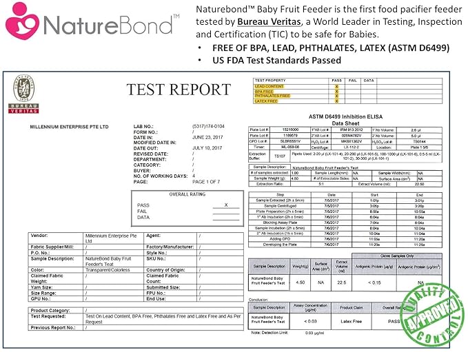 NatureBond Baby Food Feeder/Fruit Feeder Pacifier Nibbler (2 Pack) - Infant Teething Toy Teether Weaning in Appetizing Colors | + Additional Silicone Sacs