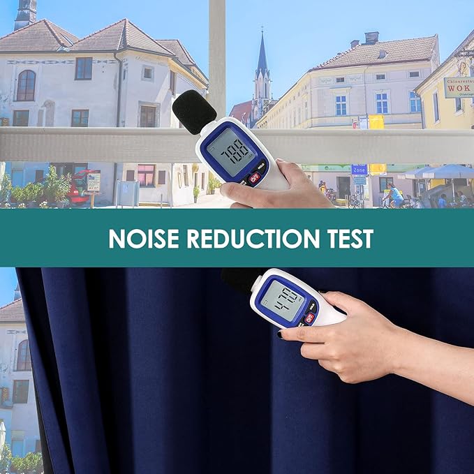 ChrisDowa 100% Blackout Curtains 72 inch Long for Bedroom with Black Liner, 2 Thick Layers Total Blackout Thermal Insulated Grommet Window Curtains 2 Panels Set (Navy Blue, 42 x 72 Inch)