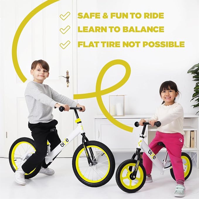 Balance Bike: for Big Kids Aged 4, 5, 6, 7, 8 and 9 Years Old - No Pedal Sport Training Bicycle | 16inch Wheel