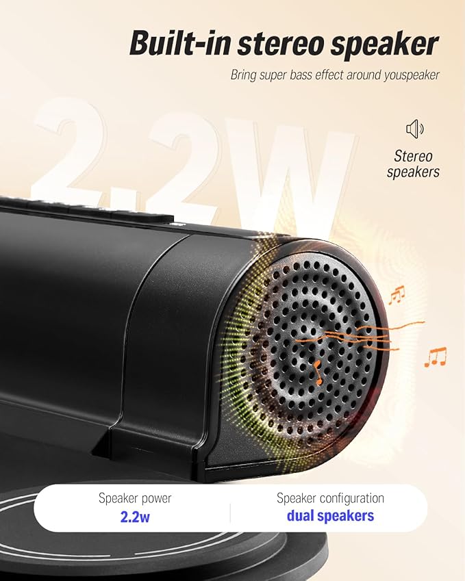 Donner Electric Drum Pad, 9 Pads Electronic Drum Set Roll Up Quiet Drum Pad Built-in Speaker, 40 Drum Lessons Included, Kids Holiday & Birthday Instrument Toys DED-20(SE)