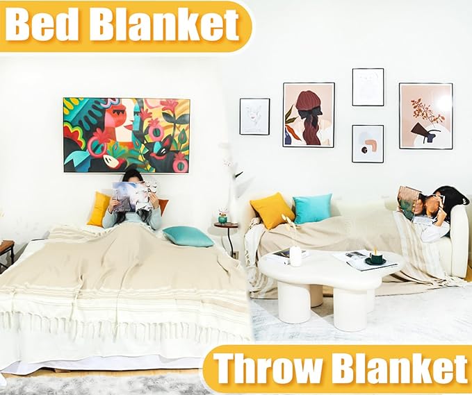 Oversized Turkish Beach Towel Blanket Cotton Giant XL Sandproof Towels Huge Linen XXL Extra Large Big Throw Quilt Blankets for Adults Cloud Travel Camping Glamping Accessories Essentials