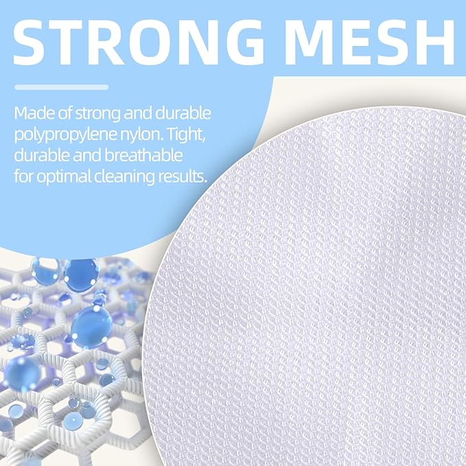 Mesh Laundry Bags, Mesh Wash Bags Durable Mesh Structure with Strong Zipper Suitable for Underwear Delicate Clothes, Pants, Shoes, Socks Washing (Small Fine Mesh, Extra Large 24*36in+36*44in)