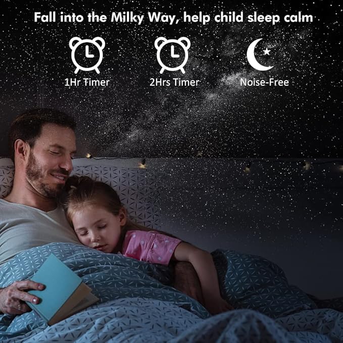 Star Projector, Planetarium Projector for Bedroom Ultra Clear Galaxy Night Light with 4K Replaceable 13 Galaxy Discs 360 Degree Rotation Real Sky Light for Kids Room Birthday Valentines Gift