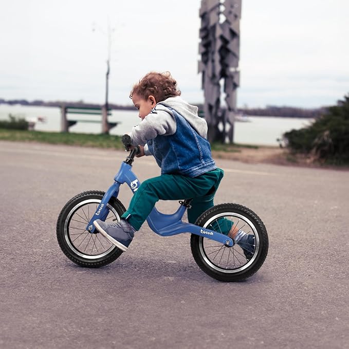 14" Kids Balance Bike for 3,4,5,6 Year Old Boys and Girls, Air Tires with Magnesium Alloy Frame, Lightweight No Pedal Toddler Training Bicycle