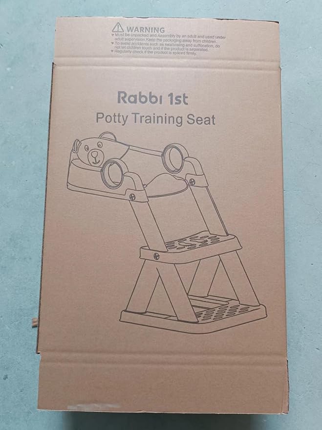 Potty Training Seat, Upgrade Toddler Toilet Seat for Kids Boys Girls, 2 in 1 Potty Training Toilet for Kids, Splash Guard Anti-Slip Pad Step Stool(Blue)