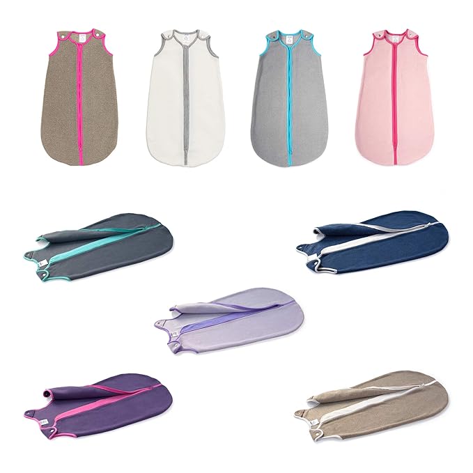 baby deedee Sleep Nest Fleece Baby Sleeping Bag, Sweet Pink, 18-36 Month