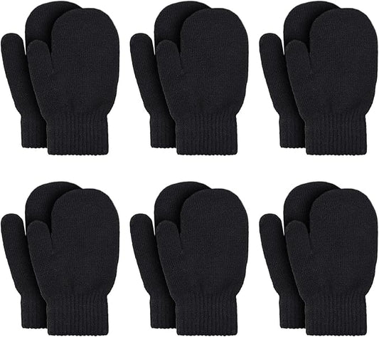Baby Winter Mittens Toddler Stretch Knit Gloves Magic Warm Glove for Baby Boys Girls