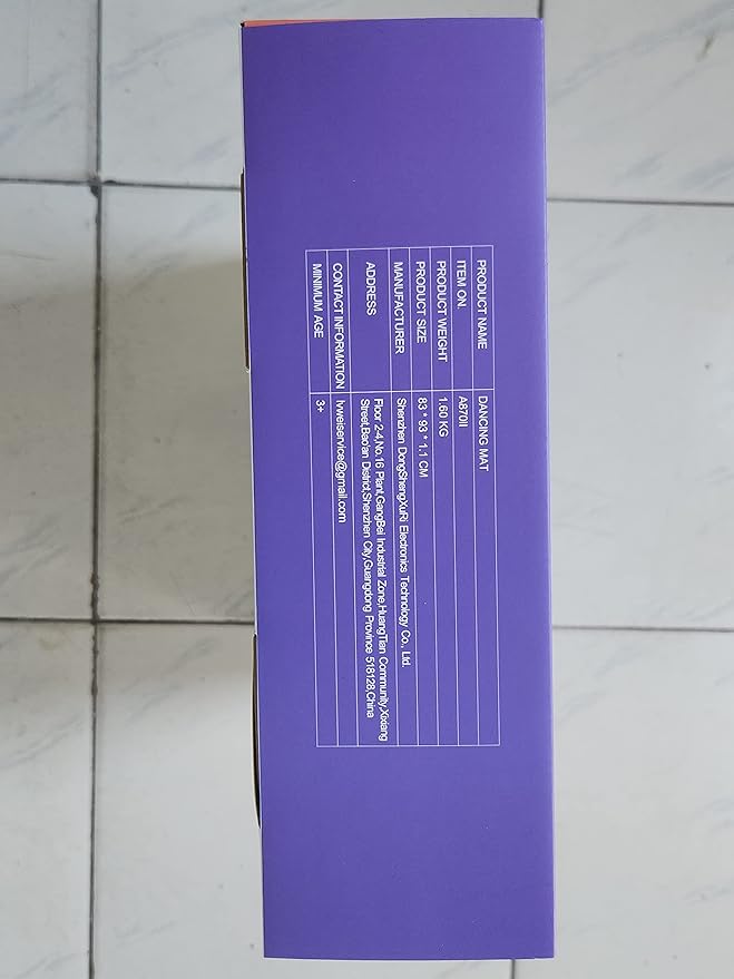 Eletrionic Dance Mat for TV with HD Camera, Non-Slip Dance Pad for Girls Boys, Dance Game Mat Xmas B-Day Gifts for Kids Adults (Black)