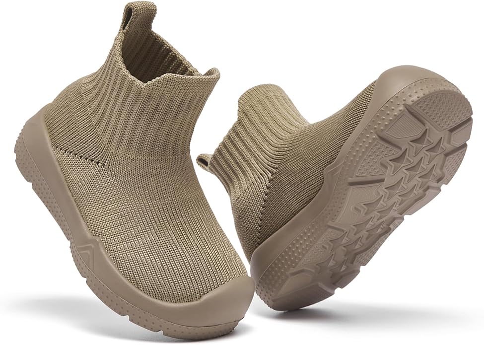 MORENDL Toddler Sock Shoes Baby Walking Shoes Infant Slippers Boys & Girls Non-Slip Sneakers