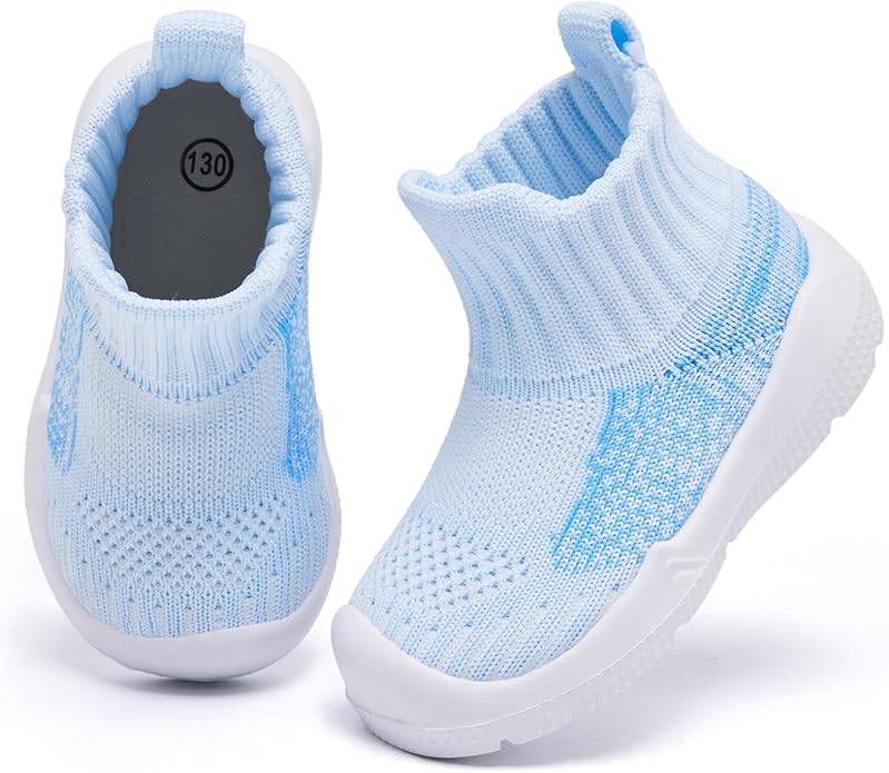 MORENDL Toddler Sock Shoes Baby Walking Shoes Infant Slippers Boys & Girls Non-Slip Sneakers