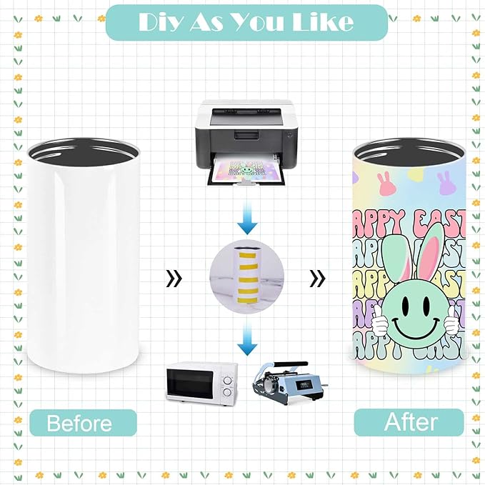 12 Oz Sublimation Sippy Cup 4 Pack, Kids Sublimation Sippy Tumblers, Stainless Steel Sublimation Todder Water Bottle