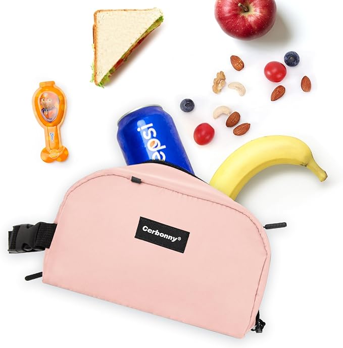 Small Cooler Bag Freezable Lunch Bag for Work School Travel,Leak-proof Small Lunch Bag,Small Insulated Bag For Kids/Adults,Freezer Lunch Bags,Freezable Snack Bag,Mini Lunch Bag 9.8x5.5x4 inches
