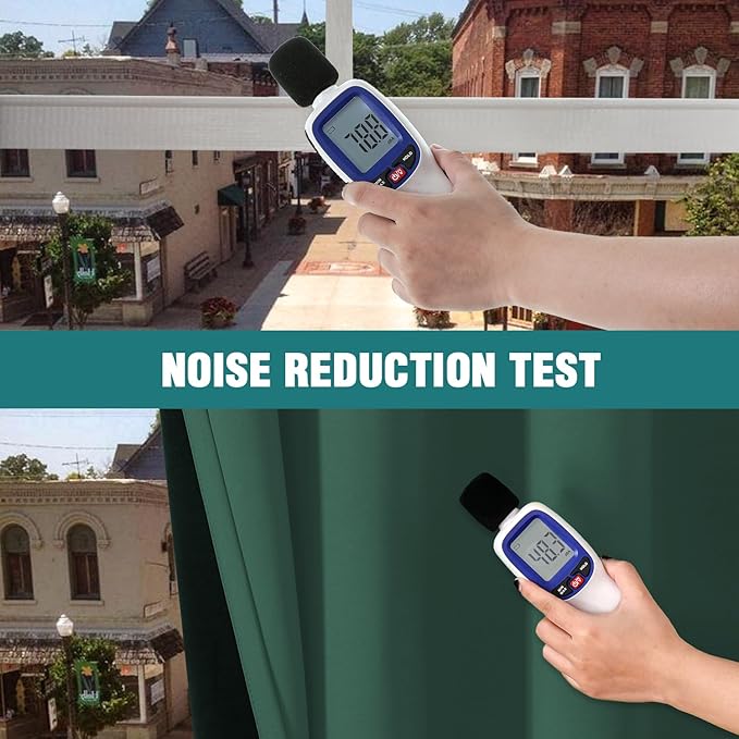 ChrisDowa 100% Blackout Curtains for Bedroom with Black Liner, 2 Thick Layers Total Blackout Thermal Insulated Grommet Window Curtains 2 Panels Set (Forest Green, 42 x 84 Inch)