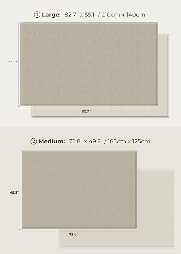 Baby Care Play Mat (Large, Hygge - Aztec & Arbor) 82'' x 55'' Original One-Piece Reversible Rollable Waterproof Baby Mat for Floor, Play Mat for Babies 6-12 Months, Infants, Toddlers, and Kids