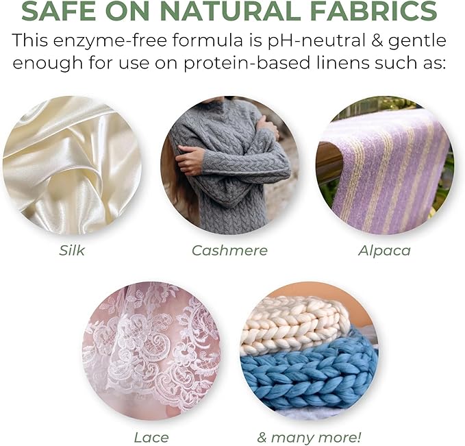 Heritage Park Luxury Laundry Detergent | Dermatologist Tested Plant based Natural & Enzyme Laundry Detergent | Sensitive Skin Friendly - Lavender Mist (64 fl oz Refill)