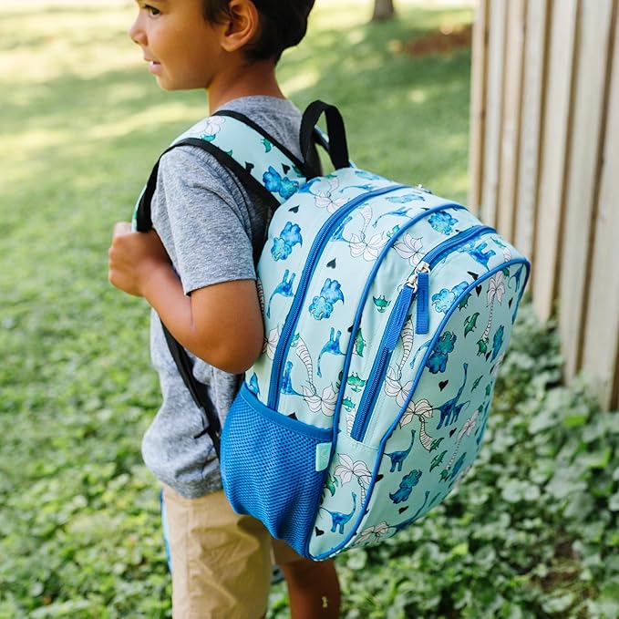 Wildkin Blue Dino 15 Inch Backpack