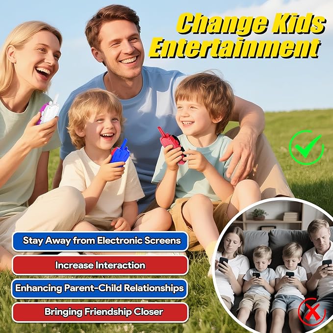 Vvinca Spider Walkie Talkies for Kids Toys Ages 3 4 5 6 7 8 9 10 Boys Girls 2 Pack Superhero Toys Lanyard Long Range Clear Sound Outdoor Game Camping Gear Spy Gadgets & Easter Christmas Birthday Gifts