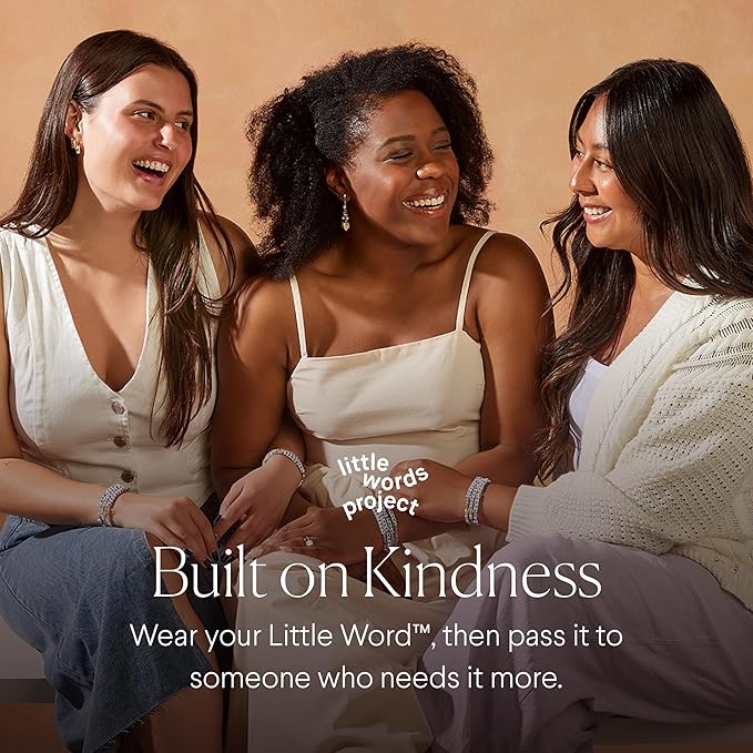 Little Words Project Bead Kit, DIY Bracelet Making Kit, Includes Colorful and Novelty Beads, Letter Blocks, String, Instruction Booklet & More, Fun & Creative Gift for All Ages Create Custom Bracelets