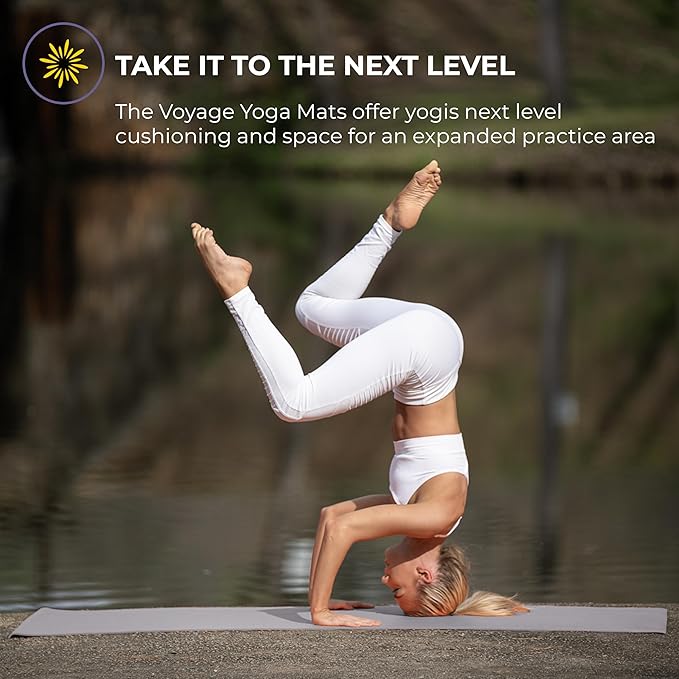 Sunshine Yoga Voyage Yoga Mat, 10 Pack, 72" x 24" Professional Studio and Gym Bulk Yoga Mats, 5mm Thick, Durable, Anti-Tear, Non Slip Fitness and Exercise Mats
