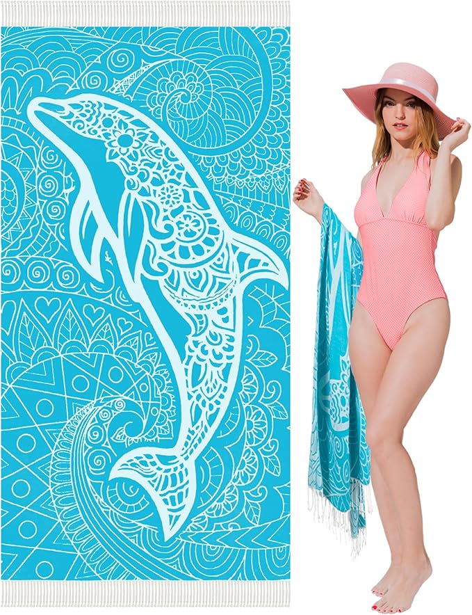 Oversized Turkish Beach Towel Blanket XXL Cotton Sandproof Towels Boho Woven Extra Large Big Sand Free Giant Throw Thick Blankets Huge Quilt XL Picnic Camping Necessities Cloud For Adult Gifts