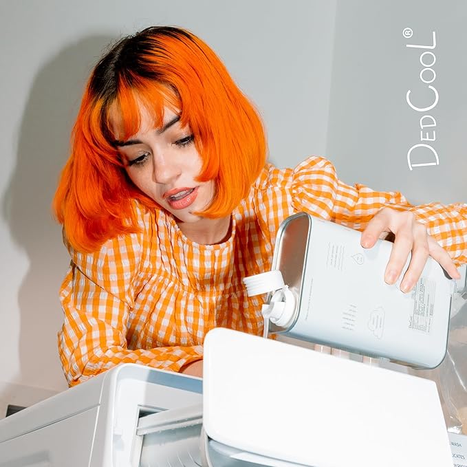 DedCool Liquid Laundry Dedtergent | 05 Spring | Luxurious Fresh Floral Fragrance Detergent | Removes Stains | Infused with Natural Essential Oils | Non-Toxic | 60 Washes | 32 fl oz