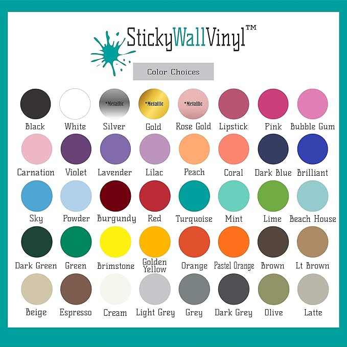 Name Wall Decal Sticker - Multiple Font Custom Baby Name - Nursery Wall Sticker - Baby Girl Baby Boy Room Wall Decor - 130519PRE