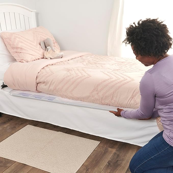 Regalo Hideaway 54-Inch Extra Long Bed Rail Guard, with Reinforced Anchor Safety System, 54” L x 20” H, For ages 2 - 5 years