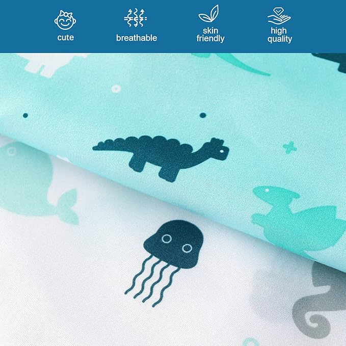 Bassinet Sheet 4 Pack for Baby Boys, Bassinet Sheets Ultra Soft Universal Fit for Most Rectangle, Oval, Hourglass Bassinet Mattress, Bassinet Sheets, Navy