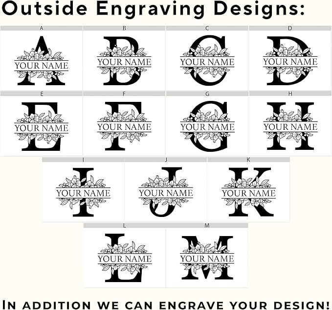 Personalized Initial Storage Box - Custom Engraved Wedding Memory Box for Keepsakes, Decorative Storage Chest, Rustic Memorabilia Box for Valentines Day, Monogrammed Wedding Gifts, 11x8x4.75 in