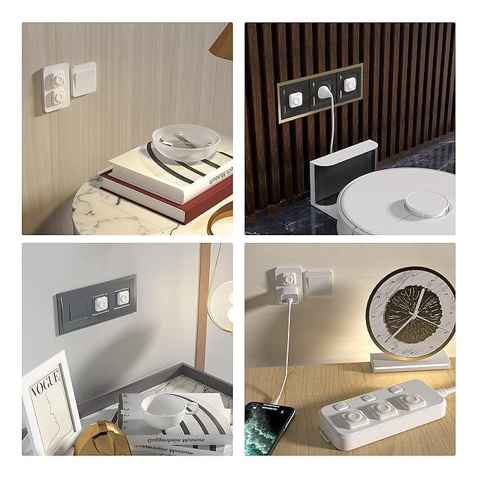 Outlet Cover Baby proofing -32 Pack Plug Covers for Electrical Outlets with Dual Safety Locks, Child Proof Outlet Covers Improved Baby proofing outlets