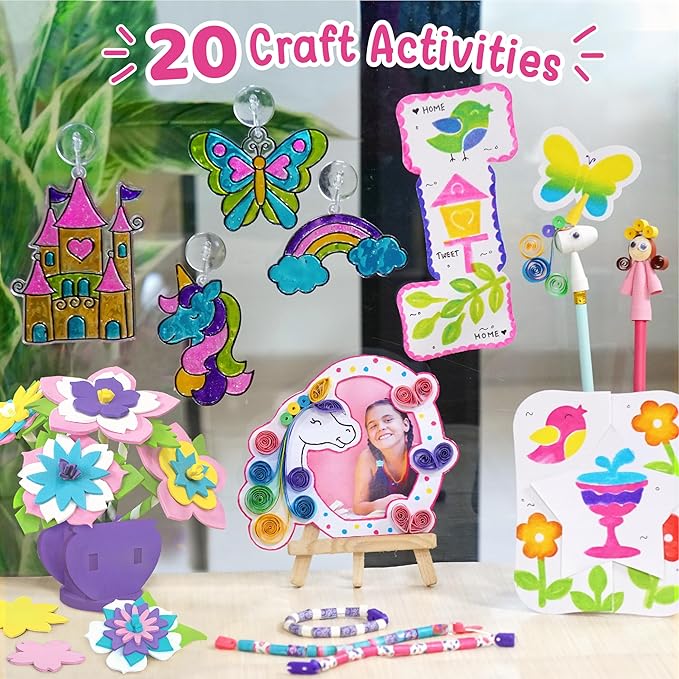 Imagimake Fabulous Craft Kit | Creative Toy & DIY Set | Arts and Crafts for Kids | Activity Craft Kits | Gifts for 5 6 7 8 9 10 11 12 Years