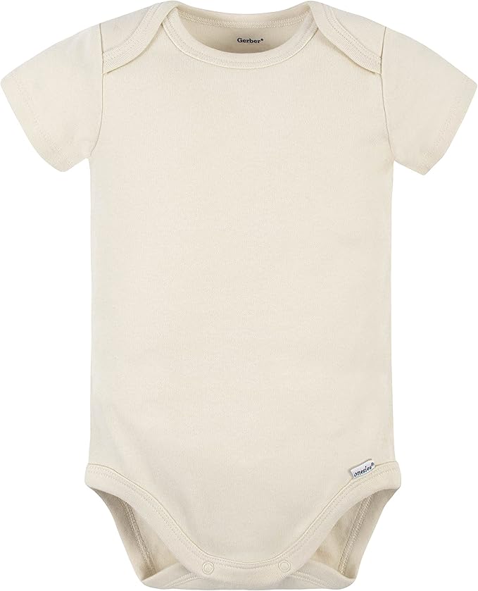 Gerber baby-boys 5 Pack Onesies Multi-packs Bundle Interlock 180 Gsm