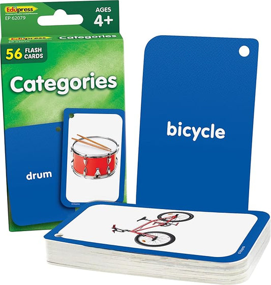 Teacher Created Resources Categories Flash Cards (EP62079)