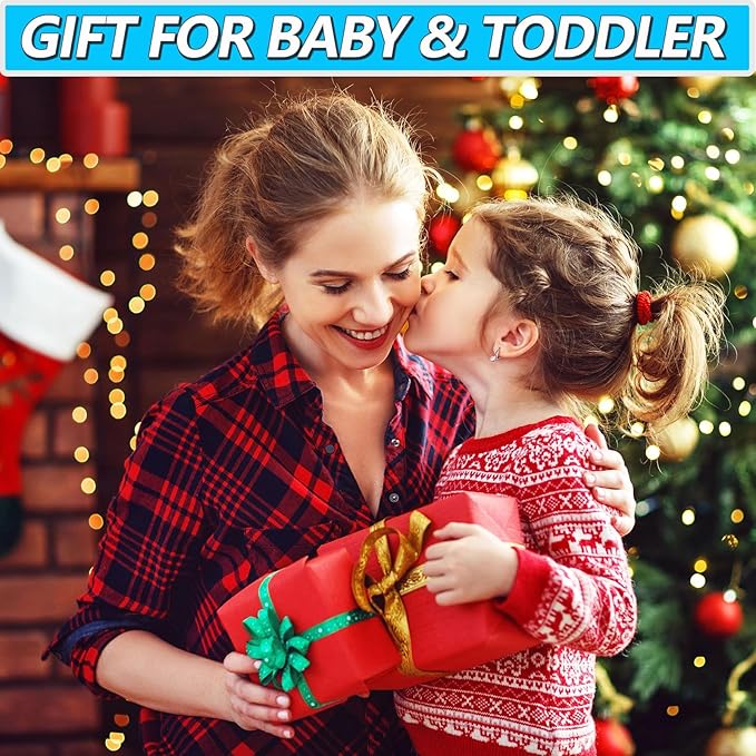 No Hole Bath Toys for Babies 0-6-12 Months+, Wind-up Swimming Ducks & Boat Bath Toys for Kids Ages 1-3, Baby Pool Toys Fishing Net Water Toys Watering Can, Toddler Bath Toys for 1+ Year Old Boy Girl