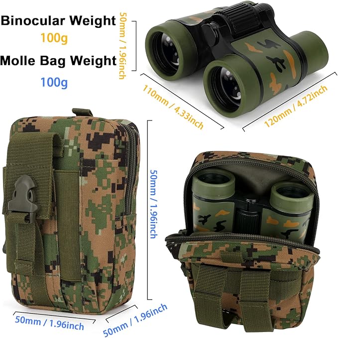 Walkie Talkies for Kids Toys for Boys Aged 5+ Outdoor Toys 2 Way Radio 22 Channel 3 Miles Range for Camp Hunt Adventure Game Birthday 6 7 8 9 10 Year Old Boys Gifts (Green)