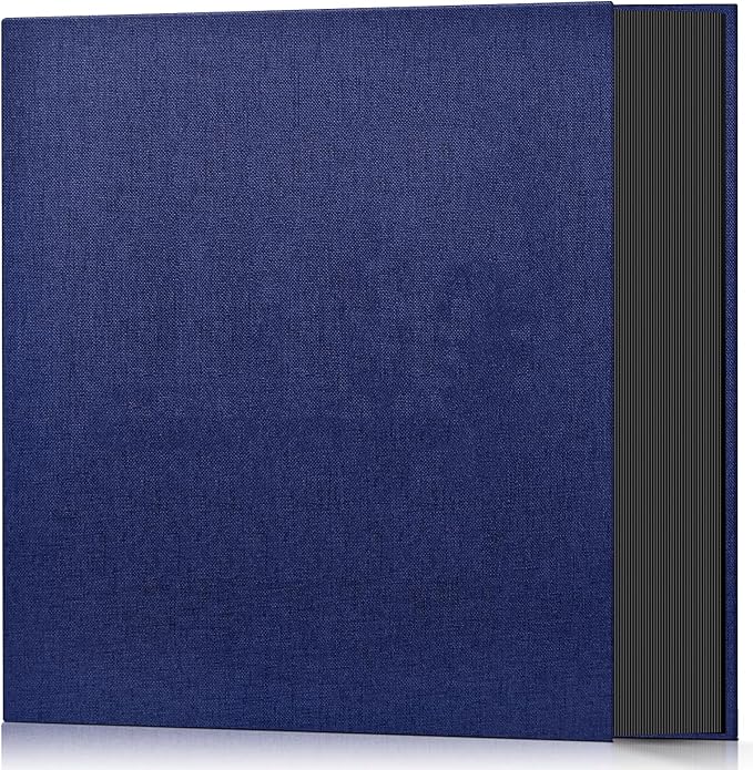 Popotop Photo Album 4x6 1000 Pockets for Wedding Gifts,Linen Hardcover Picture Albums for Family Anniversary Baby Vacation Pictures