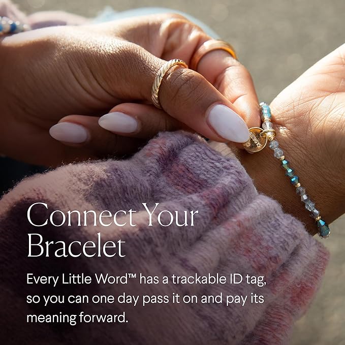 Little Words Project Bead Kit, DIY Bracelet Making Kit, Includes Colorful and Novelty Beads, Letter Blocks, String, Instruction Booklet & More, Fun & Creative Gift for All Ages Create Custom Bracelets