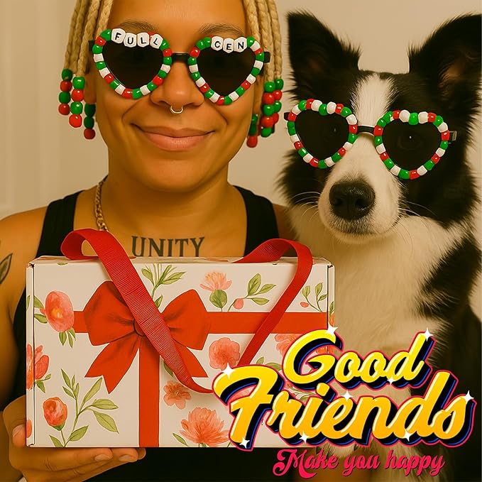 5 Boxes Bracelet Making Kit Pony Beads, 6x9mm Kandi Rave Beads & Hair Beads Set with UV Color Changing, Glow-in-Dark, Chrome & Alphabet Letters for Friendship Jewelry DIY Crafts