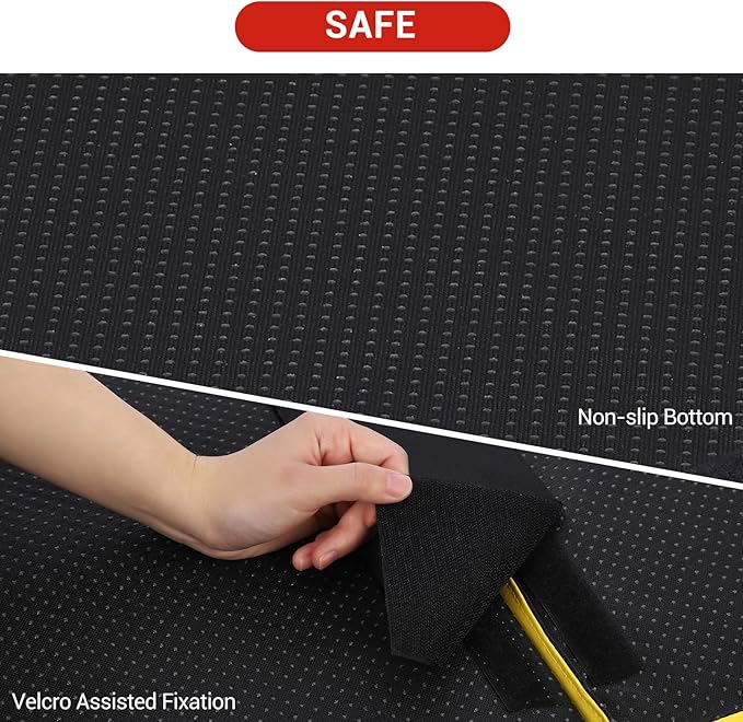 6-Piece Soft Toddlers Climbing Toys, Baby Foam Climbing Blocks for Babies Toddlers, Waterproof Foam Play Gym Climber Structures for Toddler 3, Indoor Climb and Crawl Activity Play Set (Suede Fabric)