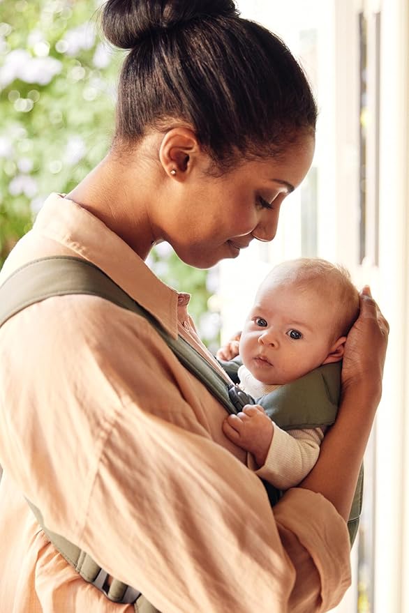 BabyBjörn Baby Carrier Mini, Woven, Dark Green