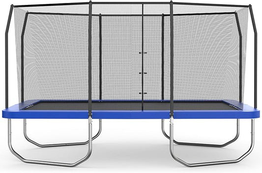 Skywalker Trampolines 9FT 14FT 15FT Trampoline with Enclosure, Spring Pad Cover, Heavy Duty Jump Mat, ASTM Approved Outdoor Trampoline for Kids & Teens