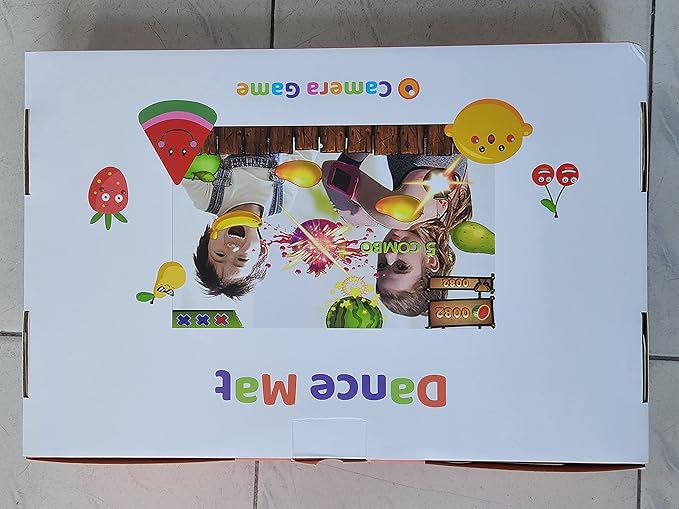 Eletrionic Dance Mat for TV with HD Camera, Non-Slip Dance Pad for Girls Boys, Dance Game Mat Xmas B-Day Gifts for Kids Adults (Black)