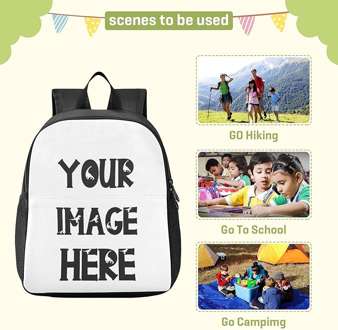 Toddler Mini Backpack - Waterproof, Cute, Kindergarten/Pre-School Size 11 Inch