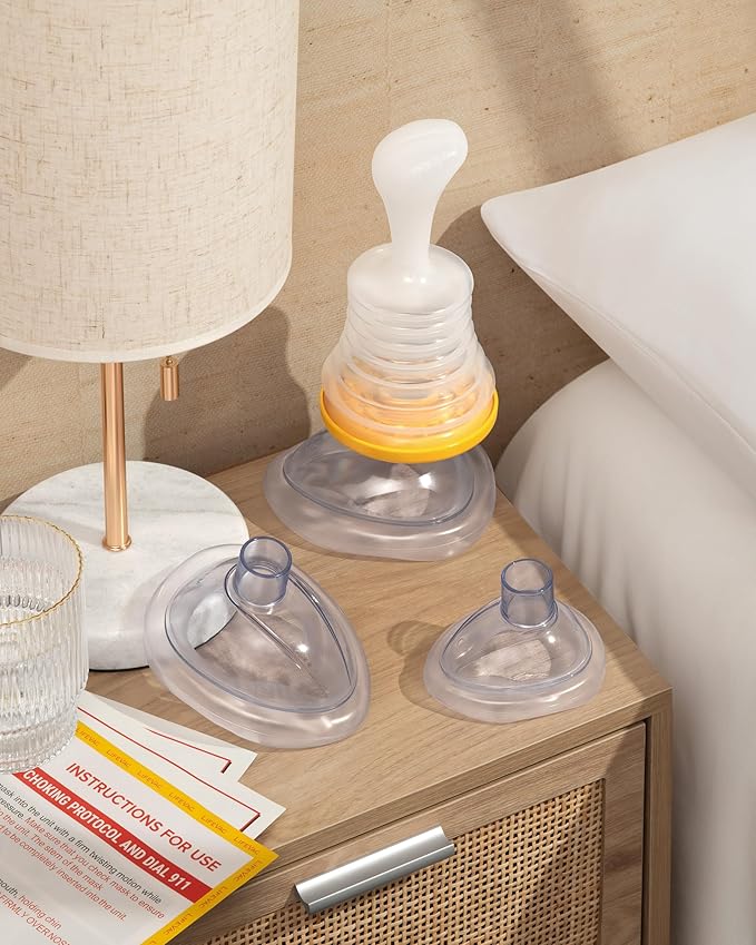 LifeVac Home Kit - Portable Suction Rescue Device, First Aid Kit for Kids and Adults, Portable Airway Suction Device for Children and Adults