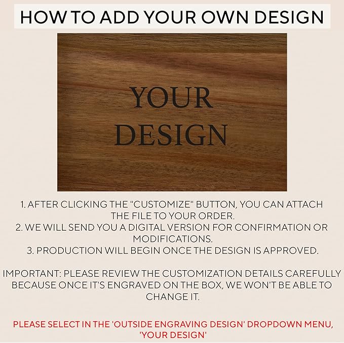 American Flag Box Personalized - Large Keepsake Boxes for Mens, Boys, 5th Wedding Gift Anniversary for Men/Women, Acacia Wood Decorative Chest Memory, Boys Treasure Box, 11.5 x 8.5 x 5.5 in