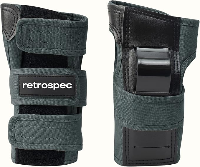 Retrospec Knee Pads, Elbow Pads & Wrist Guards for Men, Women & Kids - Protective Gear for Skateboarding, Roller Skate, Rollerblade, BMX & Scooter - Multi Sport Pad Set