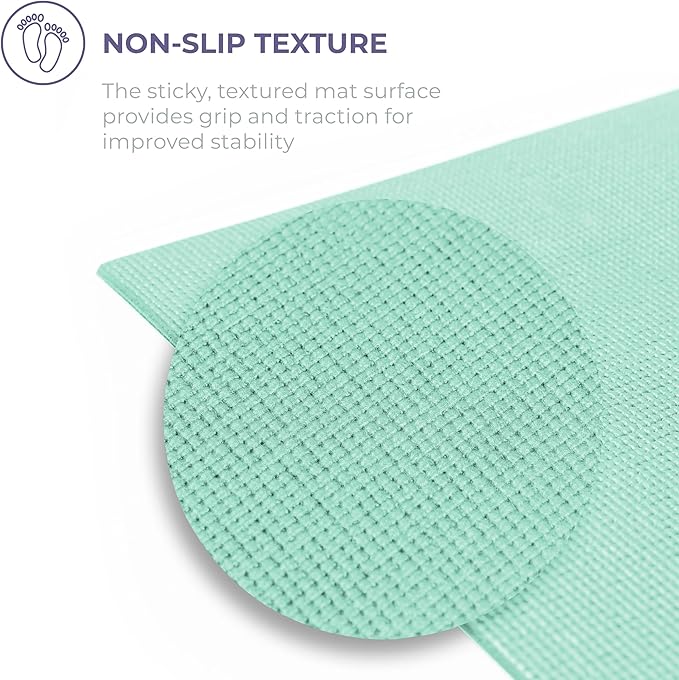 Sunshine Yoga Voyage Yoga Mat, 10 Pack, 72" x 24" Professional Studio and Gym Bulk Yoga Mats, 5mm Thick, Durable, Anti-Tear, Non Slip Fitness and Exercise Mats